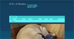 Desktop Screenshot of helahunden.com